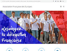 Tablet Screenshot of europeclass.fr